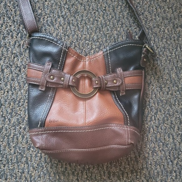 b.o.c. | Bags | Vintage Style Bohemian Boc Leather Crossbody Bag | Poshmark
